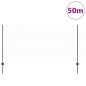 Pali per Recinzione vidaXL 11 pz U-Channel Verde 120 cm Acciaio Pali per Recinzione vidaXL 11 pz U-Channel Verde 120 cm Acciaio