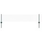Pali per Recinzione vidaXL 11 pz U-Channel Verde 40 cm Acciaio