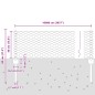 Pali per Recinzione vidaXL 11 pz U-Channel Verde 40 cm Acciaio Pali per Recinzione vidaXL 11 pz U-Channel Verde 40 cm Acciaio
