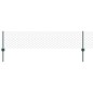 Pali da recinzione vidaXL 11 pz U-Channel Verde 40 cm Acciaio Pali da recinzione vidaXL 11 pz U-Channel Verde 40 cm Acciaio