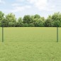 Pali per Recinzione vidaXL 11 pcs Canale a U Verde 60 cm Acciaio Pali per Recinzione vidaXL 11 pcs Canale a U Verde 60 cm Acciaio