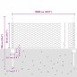 Pali per Recinzione vidaXL 11 pcs Canale a U Verde 60 cm Acciaio Pali per Recinzione vidaXL 11 pcs Canale a U Verde 60 cm Acciaio