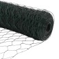 Pali per Recinzione vidaXL 11 pezzi U-Channel Verde 60 cm Acciaio Pali per Recinzione vidaXL 11 pezzi U-Channel Verde 60 cm Acciaio