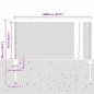 Pali di Recinzione vidaXL 11 pz U-Channel Verde 60 cm Acciaio Pali di Recinzione vidaXL 11 pz U-Channel Verde 60 cm Acciaio