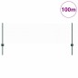 Pali Recinzione vidaXL 11 pz U-Channel Verde 60 cm Acciaio Pali Recinzione vidaXL 11 pz U-Channel Verde 60 cm Acciaio