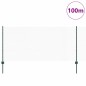 Pali di Recinzione vidaXL 11 pz U-Channel Verde 100 cm Acciaio Pali di Recinzione vidaXL 11 pz U-Channel Verde 100 cm Acciaio
