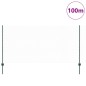 Posti per Recinzione vidaXL 11 pz U-Channel Verde 120 cm Acciaio