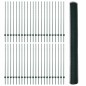 Pali per Recinzione vidaXL 11 pcs U-Channel Verde 140 cm Acciaio Pali per Recinzione vidaXL 11 pcs U-Channel Verde 140 cm Acciaio