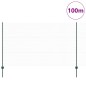Posti per Recinzione vidaXL 11 pcs U-Channel Verde 140 cm Acciaio