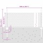 Pali per Recinzione vidaXL 5 pcs U-Channel Grigio 60 cm Acciaio