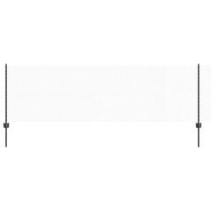 Posti per Recinzione vidaXL 5 pz U-Channel Grigio 80 cm Acciaio