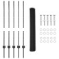 Pali Recinzione vidaXL 10 pz U-Channel Grigio 100 cm Acciaio Pali Recinzione vidaXL 10 pz U-Channel Grigio 100 cm Acciaio