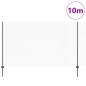 Post per Recinzione vidaXL 10 pz U-Channel Grigio 140 cm Acciaio