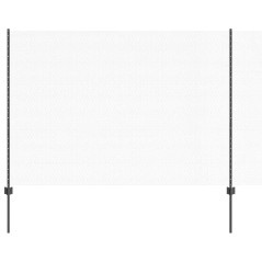 Pali da Recinzione vidaXL 10 pz U-Channel Grigio 160 cm Acciaio