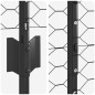 Posti per Recinzione vidaXL 10 pz Canale U Grigio 160 cm Acciaio Posti per Recinzione vidaXL 10 pz Canale U Grigio 160 cm Acciaio