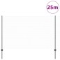 vidaXL Set di Recinzione Set di 2 Grigio Metallo 25 x 1.5 m Robusto vidaXL Set di Recinzione Set di 2 Grigio Metallo 25 x 1.5 m Robusto