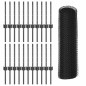 Pali di Recinzione vidaXL 11 pcs U-Channel Grigio 40 cm Acciaio Pali di Recinzione vidaXL 11 pcs U-Channel Grigio 40 cm Acciaio