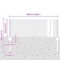 Pali di Recinzione vidaXL 11 pcs U-Channel Grigio 40 cm Acciaio Pali di Recinzione vidaXL 11 pcs U-Channel Grigio 40 cm Acciaio