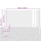 Pali di Recinzione vidaXL 11 pz U-Channel Grigio 80 cm Acciaio Pali di Recinzione vidaXL 11 pz U-Channel Grigio 80 cm Acciaio