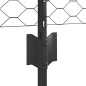 Pali di Recinzione vidaXL 11 pz U-Channel Grigio 80 cm Acciaio Pali di Recinzione vidaXL 11 pz U-Channel Grigio 80 cm Acciaio