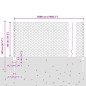 Pali di Recinzione vidaXL 11 pz U-Channel Grigio 80 cm Acciaio Pali di Recinzione vidaXL 11 pz U-Channel Grigio 80 cm Acciaio