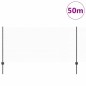 Post per Recinzione vidaXL 22 pz U-Channel Grigio 100 cm Acciaio