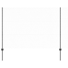 Coni di Recinzione vidaXL 22 pcs U-Channel Grigio 150 cm Acciaio
