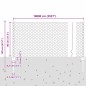 vidaXL Recinti 11 pz U-Channel Grigio 80 cm Acciaio vidaXL Recinti 11 pz U-Channel Grigio 80 cm Acciaio