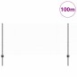 Pali di Recinzione vidaXL 22 pcs U-Channel Grigio 100 cm Acciaio Pali di Recinzione vidaXL 22 pcs U-Channel Grigio 100 cm Acciaio