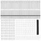 Paletti per Recinzione vidaXL 22 pcs U-Channel Grigio 120 cm Acciaio Paletti per Recinzione vidaXL 22 pcs U-Channel Grigio 120 cm Acciaio