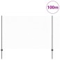 Posti di Recinzione vidaXL 22 pcs U-Channel Grigio 160 cm Acciaio