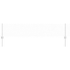 Pali per Recinzione vidaXL 5 pz U-Channel 40 cm Acciaio Galvanizzato