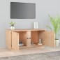 Mobile Porta TV 80x35x40,5 cm in Legno Massello di Pino Mobile Porta TV 80x35x40,5 cm in Legno Massello di Pino