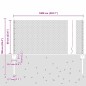 vidaXL Posti per Recinto 5 pcs U-Channel 60 cm Acciaio Galvanizzato vidaXL Posti per Recinto 5 pcs U-Channel 60 cm Acciaio Galvanizzato