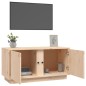 Mobile Porta TV 80x35x40,5 cm in Legno Massello di Pino Mobile Porta TV 80x35x40,5 cm in Legno Massello di Pino