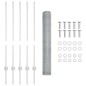 Pali per Recinzione vidaXL 10 pz Canale a U 100 cm Acciaio Zincato Pali per Recinzione vidaXL 10 pz Canale a U 100 cm Acciaio Zincato