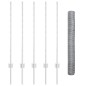 Pali di Recinzione vidaXL 10 pcs U-Channel 100 cm Acciaio Zincato Pali di Recinzione vidaXL 10 pcs U-Channel 100 cm Acciaio Zincato