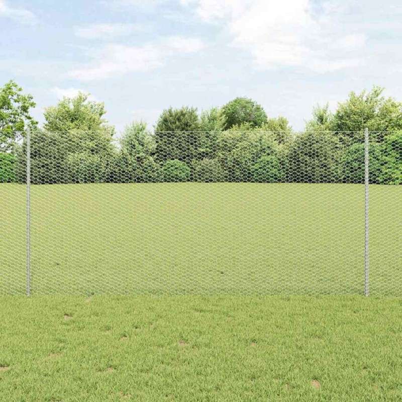 vidaXL Pali per Recinzione 10 pz Canale a U 120 cm Acciaio Galvanizzato vidaXL Pali per Recinzione 10 pz Canale a U 120 cm Acciaio Galvanizzato