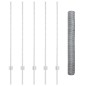 Piloni per Recinzione vidaXL 10 pz Canale a U 120 cm Acciaio Galvanizzato Piloni per Recinzione vidaXL 10 pz Canale a U 120 cm Acciaio Galvanizzato