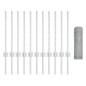 vidaXL Set di Recinzione Set di 2 Acciaio galvanizzato 25 x 0.5 m vidaXL Set di Recinzione Set di 2 Acciaio galvanizzato 25 x 0.5 m