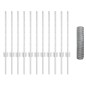 Posti per Recinzione vidaXL 11 pezzi Canale a U 60 cm Acciaio galvanizzato Posti per Recinzione vidaXL 11 pezzi Canale a U 60 cm Acciaio galvanizzato