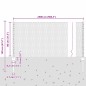 Posti di Recinzione vidaXL 11 pz U-Channel 80 cm Acciaio Galvanizzato Posti di Recinzione vidaXL 11 pz U-Channel 80 cm Acciaio Galvanizzato