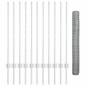 vidaXL Recinzione Esagonale con 22 Postazioni U Argento 1x25 m Acciaio vidaXL Recinzione Esagonale con 22 Postazioni U Argento 1x25 m Acciaio