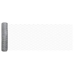Pali della recinzione vidaXL 11 pz U-Channel 40 cm Acciaio zincato