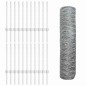 Posti per recinzione vidaXL 11 pcs U-Channel 60 cm Acciaio zincato Posti per recinzione vidaXL 11 pcs U-Channel 60 cm Acciaio zincato