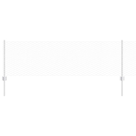 Pali Recinzione vidaXL 11 pcs U-Channel 60 cm Acciaio Galvanizzato