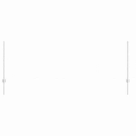 vidaXL Pali per Recinzione 11 pcs U-Channel 80 cm Acciaio Zincato