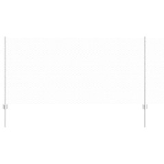 vidaXL Poste per Recinzioni 10 pz U-Channel 120 cm Acciaio Galvanizzato