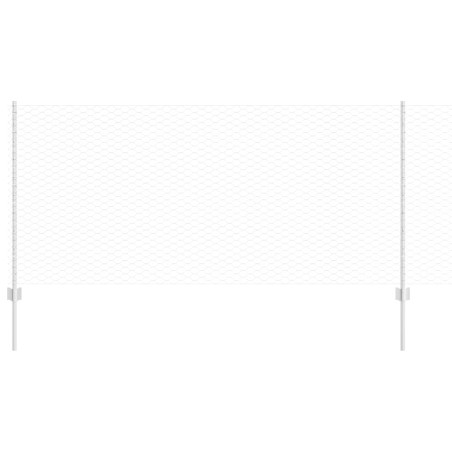 Posti per Recinzione vidaXL 22 pz U-Channel 120 cm Acciaio Zincato