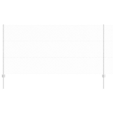 Pali Recinzione vidaXL 22 pz U-Channel 120 cm Acciaio Galvanizzato